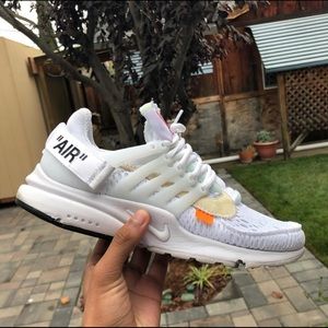 off white prestos (white)